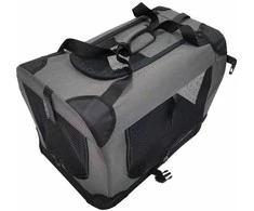 LS Petproducts - Minkštas šunų narvas - XXXL - Pilkas - (700024101239)