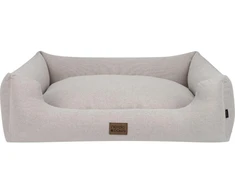 Nordic paws - Tiber Lux Dog Bed - Pilkas/rusvai gelsvas - XL 105 x 75 x 25 cm