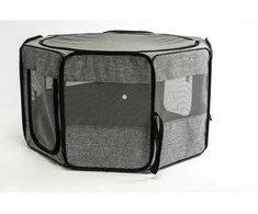 Nordic Paws – Vax Playpen minkštas, pilkas M – (7000241012599)