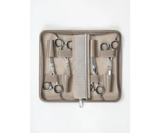 Nordog - Scissor Set Professional 5 pcs. - rusvai gelsvas