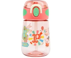 Nuby - Peppa Pig 2-in-1 Bottle - Rožinė - 400ml