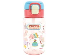 Nuby - Peppa Pig 2-in-1 Bottle - Rožinė - 550 ml