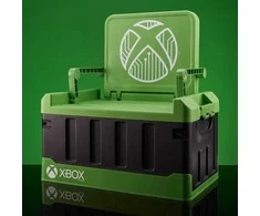 Numskull Oficiali Xbox miegamojo laikymo dėžutė su sulankstoma kėde