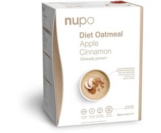 Nupo - dietiniai avižiniai dribsniai su obuoliais ir cinamonu, 12 porcijų