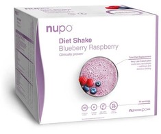 Nupo - dietinis kokteilis su mėlynėmis ir avietėmis, 30 porcijų