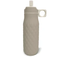 Nuuroo - „Nima“ silikoninis geriamasis butelis, 400 ml - grindinio akmenimis
