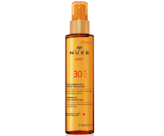 "Nuxe" saulės įdegio aliejus veidui ir kūnui Spf30 150ml