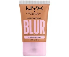 makiažo pagrindas "Nyx Bare With Me Blur 14-Medium Tan" 30ml