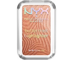 Nyx Buttermelt Highlighter Iluminador En Polvo 35-Butta In Bronze, 5 g
