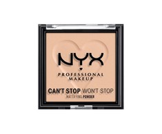 Nyx Can't Stop Won't Stop matinė pudra Light Medium