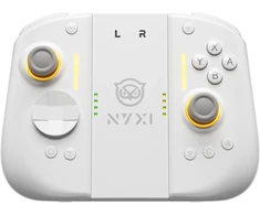 NYXI Hyperion 3 Switch 2 valdymo pultas, Hall Effect™ baltas