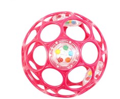 Oball - Rattle 10 cm - Rožinė (12030)