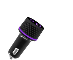 Oniverse automobilinis įkrovimo adapteris 60 W, 1,5 m – juodas