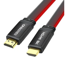Oniverse - HDMI LED kabelis 8K - raudonas
