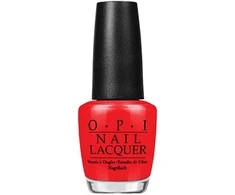 Opi Nail Lacquer Nln25 Big Apple Raudona, 15 ml