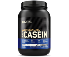 Optimum Nutrition - 100% aukso standarto kazeinas - sausainiai su grietinėle - 924 g - 2 svarai