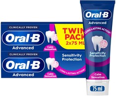 „Oral B“ dantų pasta nuo jautrumo, „Calm Sensation“, 150 ml