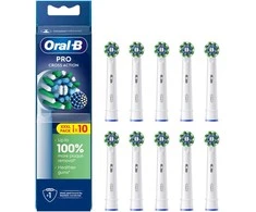 „Oral-B Pro CrossAction“ keičiami dantų šepetėliai, 10 vnt.