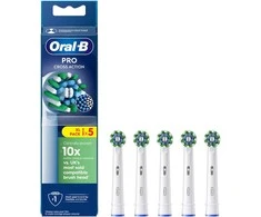 Oral B - Pro Cross Action Dantų šepetėlis Heads - Baltas - 5 Counts