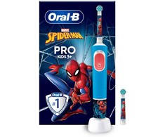 Dantų šepetėlis Šepetėlis Braun Vitality Pro D103 Kids Spiderman Mėlyna