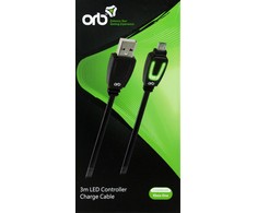 Orb Factory „Xbox One“ – LED valdiklio įkrovimo laidas 3 m (ORB)