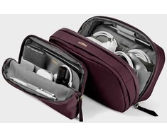 Orbitkey - 2 viename techninis dėklas - slyvų spalvos