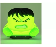 Paladone „Marvel“ – „Hulk“ minkštas „Glo“ silikoninis šviestuvas
