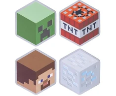 Paladone Minecraft metaliniai padėkliukai