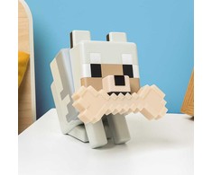Paladone Minecraft Wolf GloBuddies lempa | 14.3 cm