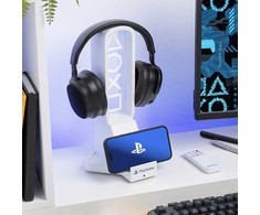 Paladone „Playstation“ stalo ausinių stovas su šviesa