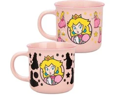 Paladone SUPER MARIO Puodelis - Princess Peach | Reaguojantis į karštį 350 ml