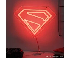 „Paladone Superman“ prie sienos tvirtinamas LED neoninis šviestuvas