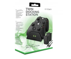 „Kyzar Twin“ prijungimo stotis, skirta „Xbox Series X/S“ – žaidimų konsolės priedai – „Microsoft Xbox One“.