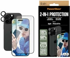 Panzer Glass „PanzerGlass“ – „iPhone 16 Pro 6.3“ 2 viename rinkinys