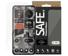 Panzer Glass „SAFE by PanzerGlass“ – ekrano apsauga – „Nothing Phone 2“ – itin platus prigludimas