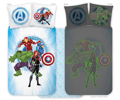 Patalynės komplektas Brandmac Bed Linen - Junior Size 100 x 140 cm - Avengers 91 Glow (1029345)