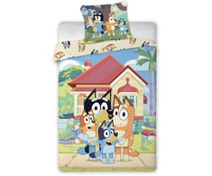 Patalynės komplektas BrandMac,Bluey Patalynė vaikams - 100 x 140 cm - Bluey Family (1029599)