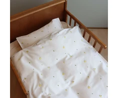Patalynės komplektas Brandmac By Mats - Lemons Baby Bed Linen Set - 70x100 cm and 40x45 cm (MAT266)