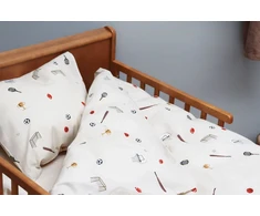 Patalynės komplektas By Mats - Bed Linen Baby Size 70 x 100 cm - Fun Sports (MAT106)
