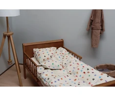 Patalynės komplektas By Mats - Bed Linen Baby Size 70 x 100 cm - Monster Letters (MAT126)