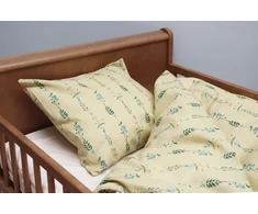 Patalynės komplektas By Mats - Bed Linen Baby Size 70 x 100 cm - Flower Stripe (MAT114)