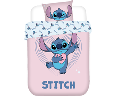 Disney Stitch „Stitch“ – suaugusiųjų patalynės komplektas 140x200 (HP-150)