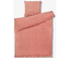 Patalynės komplektas Juna - Bæk&amp;Bølge Bed Linen 140x200 cm - Raudona &amp; Geltona