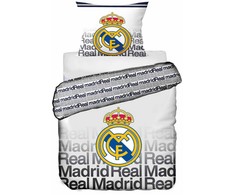 Patalynės komplektas Mumuru - Real Madrid patalynė - ryškios komandos spalvos - 140x200 cm