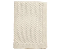 Patalynės komplektas Ooh Noo - Burbulų kūdikio pledas - Smėlio spalvos - 75x95 cm