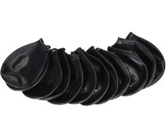 Pawz - Šuns batai XS 5,1 cm juodi 12 vnt. - (278094)