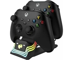 PDP Afterglow Wave dvigubas įkroviklis, juodas, Xbox One