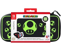 PDP 1-Up Glow In The Dark Nintendo Switch dėklas