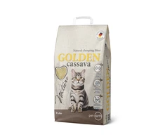 GOLDEN cassava - Nature - 9 liter catlitter