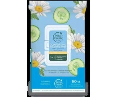 Petal Fresh - Grynos, raminančios valomosios servetėlės su agurkais ir ramunėlėmis
